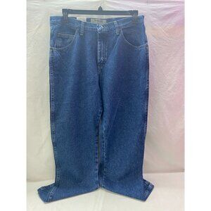 Wrangler Men's 35 x 30  Authentics 5 Pocket  Denim Jeans 100% Cotton NWT